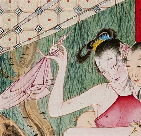 夏县-迫于无奈胡也佛画出《金瓶梅秘戏图》，却因此成名，其绘画价值不可估量